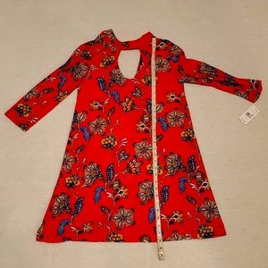 Derek Heart Floral Short Dress